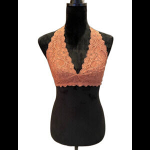 Intimately Free  People Bra  Bralette Sexy  Lacy Halter Style  Size Medium